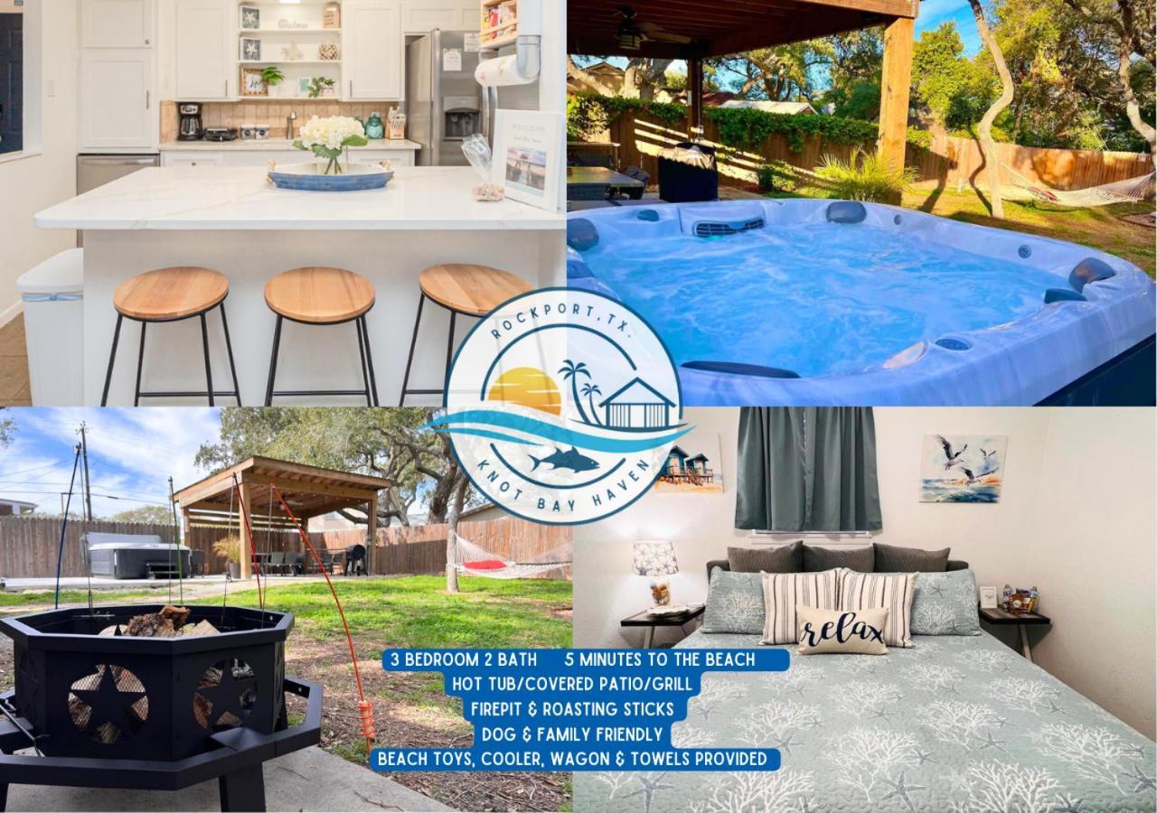 Вілла Knot Bay Haven, Dog Friendly, Hot Tub, Fenced Yard, Patio And Grill, 3 Br Рокпорт Екстер'єр фото