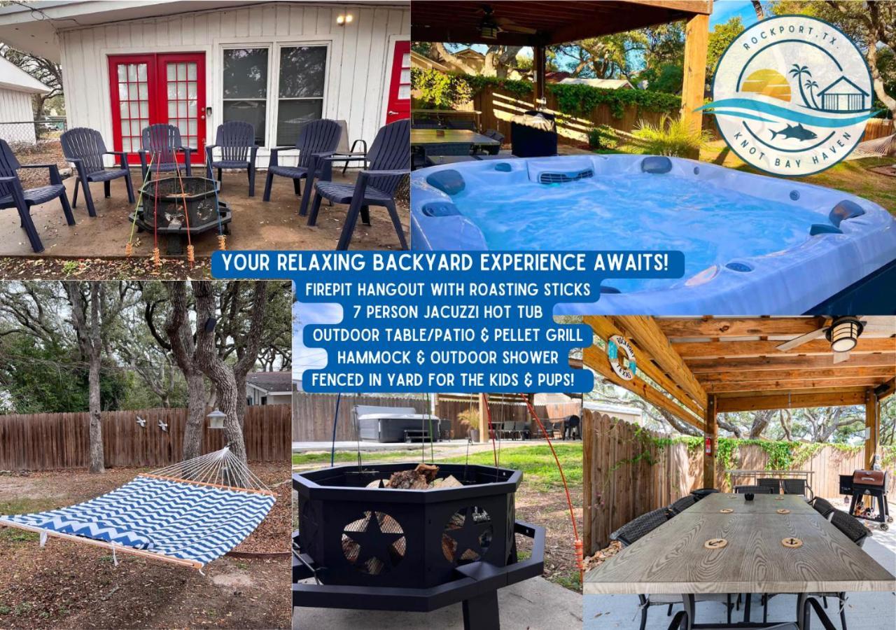 Вілла Knot Bay Haven, Dog Friendly, Hot Tub, Fenced Yard, Patio And Grill, 3 Br Рокпорт Екстер'єр фото